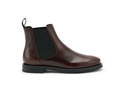 BEATLES IN PELLE CON FINISH OMBREGGIATO COFFEE